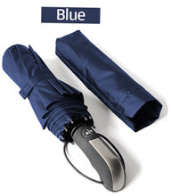 Load image into Gallery viewer, Wind Resistant Umbrella Rain Women For Men Gift 3Folding Fully-Automatic Parasol Compact Large Travel Business Car 10K Umbrellas
