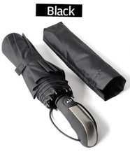 Load image into Gallery viewer, Wind Resistant Umbrella Rain Women For Men Gift 3Folding Fully-Automatic Parasol Compact Large Travel Business Car 10K Umbrellas
