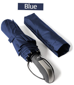 Wind Resistant Fully-Automatic Umbrella Rain Women For Men 3Folding Gift  Parasol Compact Large Travel Business Car 10K Umbrella