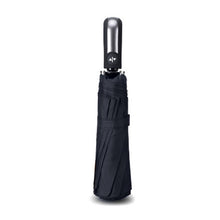 Load image into Gallery viewer, Wind Resistant Folding Automatic Umbrella Rain Women Auto Luxury Big Windproof Umbrellas Rain For Men Black Coating 10K Parasol
