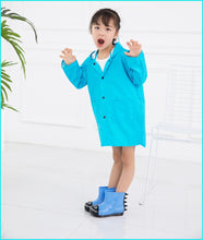 Load image into Gallery viewer, VILEAD Cute Dinosaur Polyester Baby Raincoat Outdoor Waterproof Rain Coat Children Impermeable Poncho Boy Girl Rain Jacket Gift
